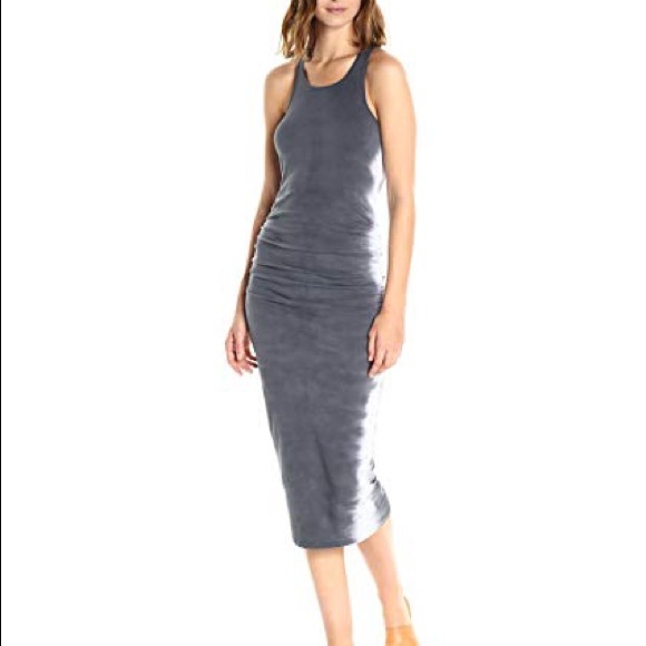 michael stars flame wash midi dress